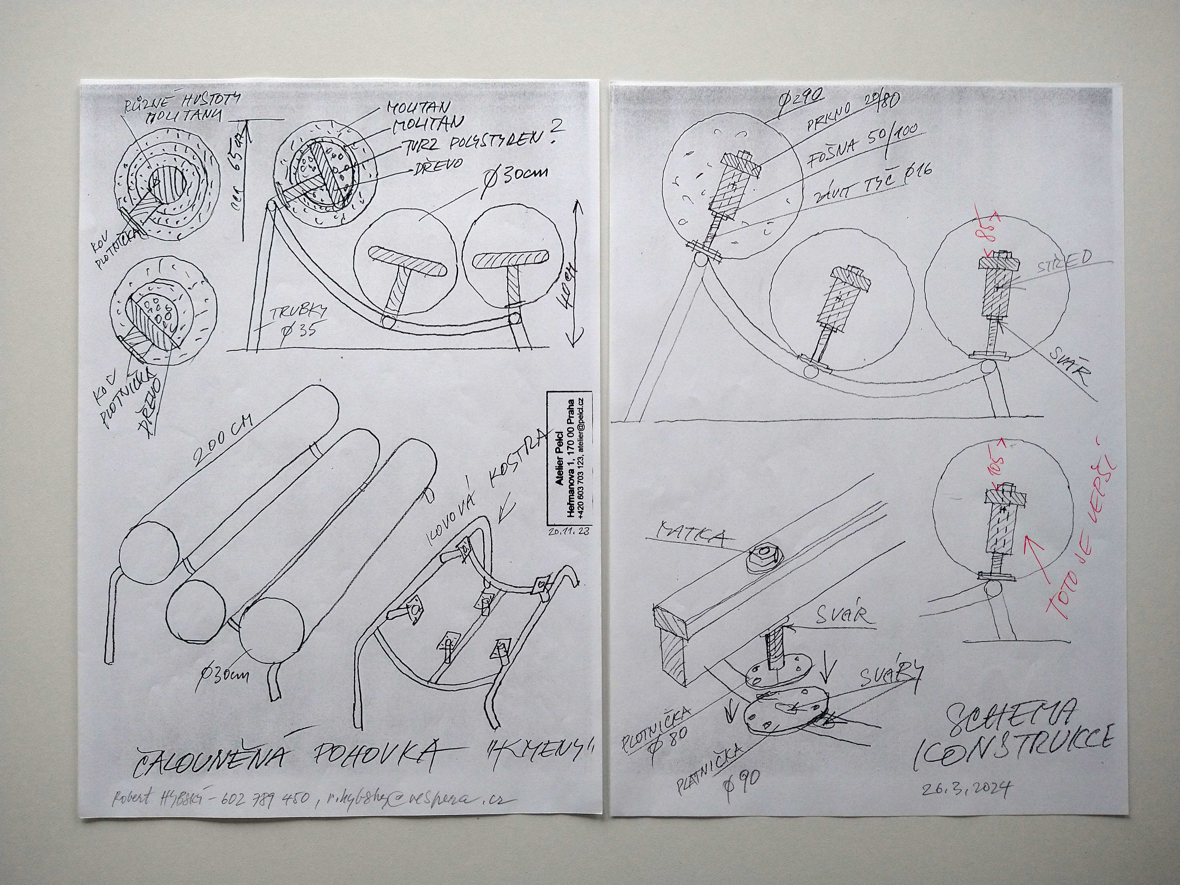 Log Collection Tech Drawing Logs: Geometrie komfortu | Journal